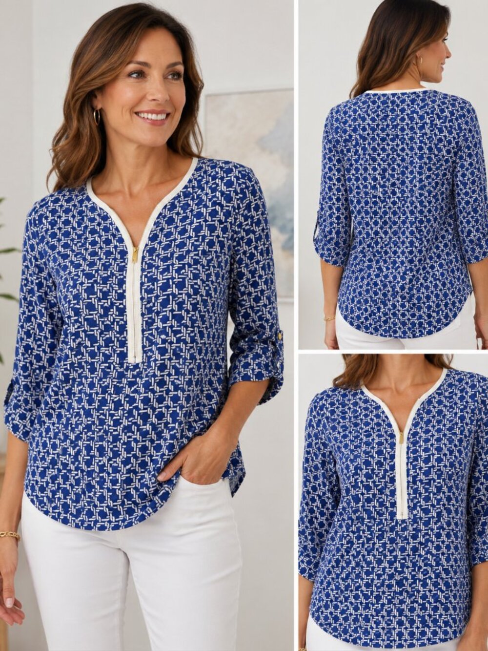 Chaus New York Ladies Top Size XL